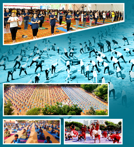 10th IDY celebrations in Rashtrotthana